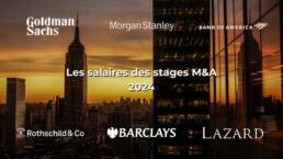 Salaire Stage M&A 2024